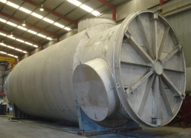 Heavy manufacturing heat exchanger