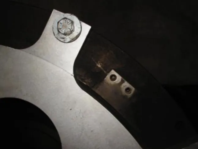 Corrosion and Rusting on bolts