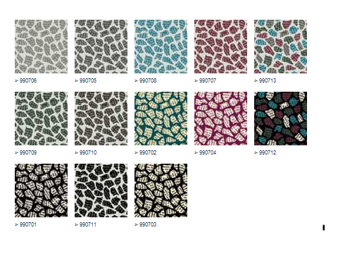 Flotex Sottsass Terrazzo Color Range